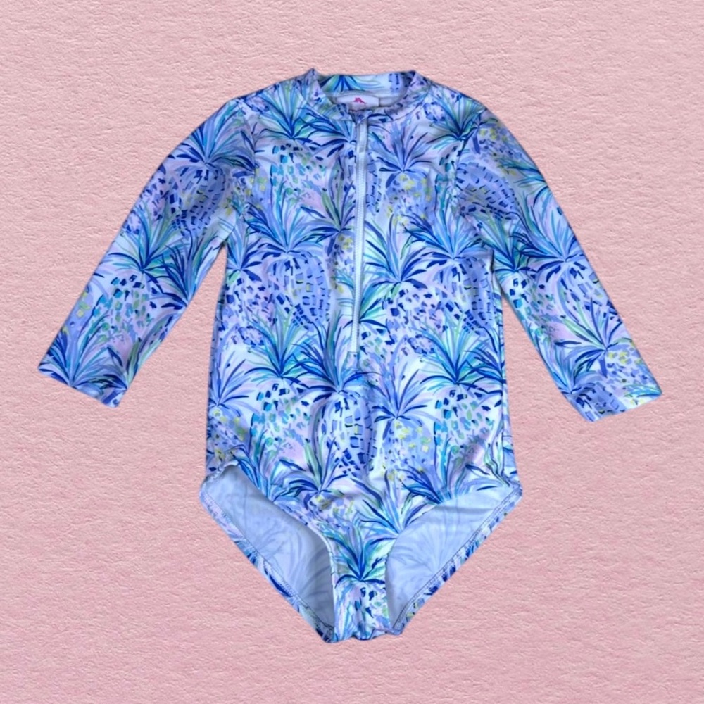 Tommy Bahama Pineapple Printed One Piece Rashguard